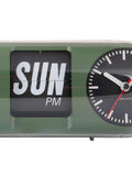 Karlsson Jungle Green Tube Flip Wall Clock ONE, UK version