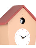 Karlsson soft brown red ochre cuckoo wall clock, UK version