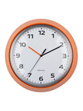 Karlsson Bright Orange Modern Retro Wall Clock 34cm, UK version