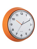 Karlsson Bright Orange Modern Retro Wall Clock 34cm, UK version