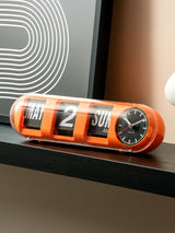 Next Karlsson Orange Tube Flip Wall Clock- Buy online at McGrocer