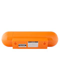 Karlsson Orange Tube Flip wall clock, imported from the UK