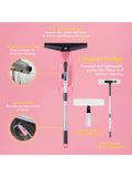 Swan pink cordless window vacuum cleaner - British product