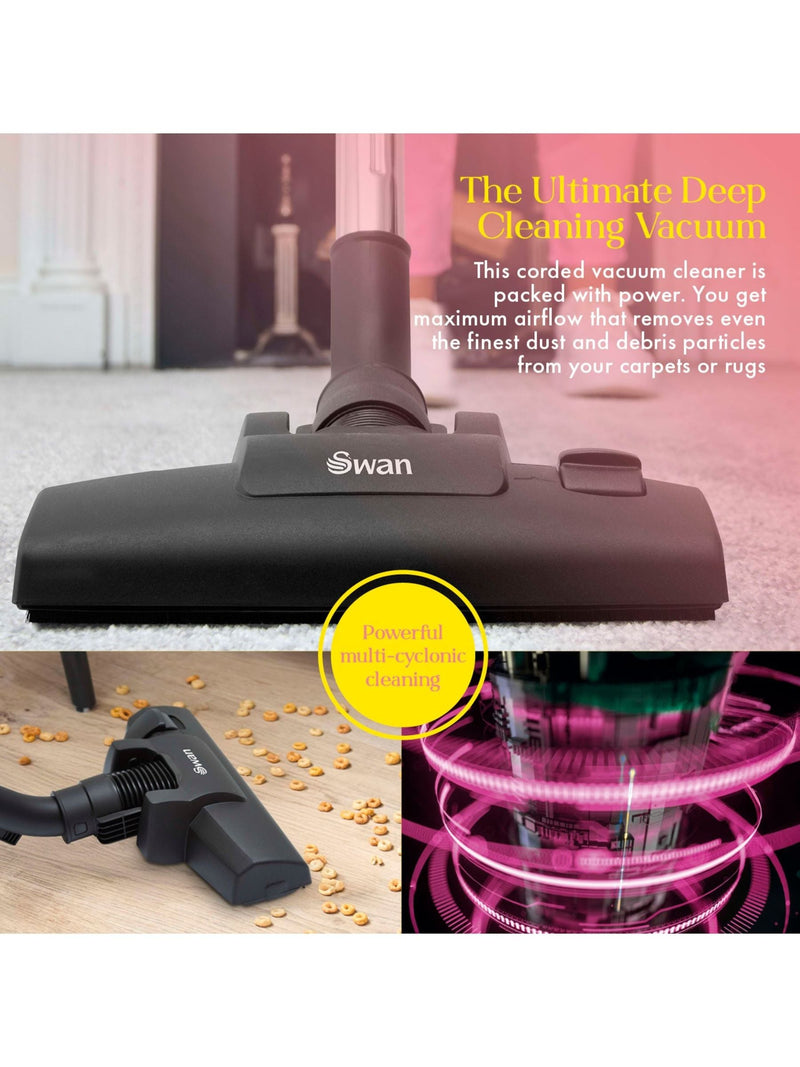 Swan pet vacuum cleaner Queen of Clean (British brand)
