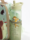 Vanilla Underground Gruffalo green lunch bag and bottle set (British brand)