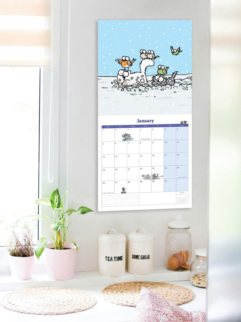 Portico Designs Simon's Cat 2026 calendar diary set, UK version