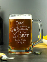 Next PMC Personalised Simply The Best Pint Tankard Gift Set- Buy online at McGrocer