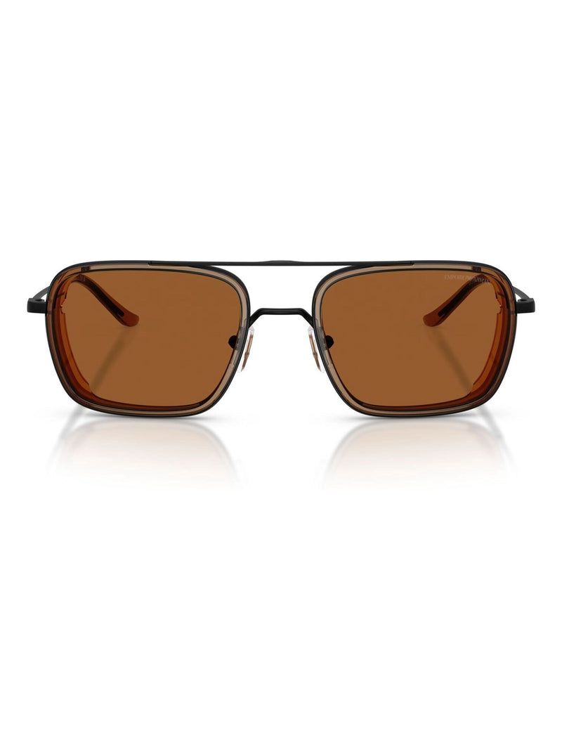 Emporio Armani EA2162 sunglasses with matte black frame (British brand)
