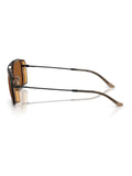 Emporio Armani EA2162 sunglasses with matte black frame (British brand)
