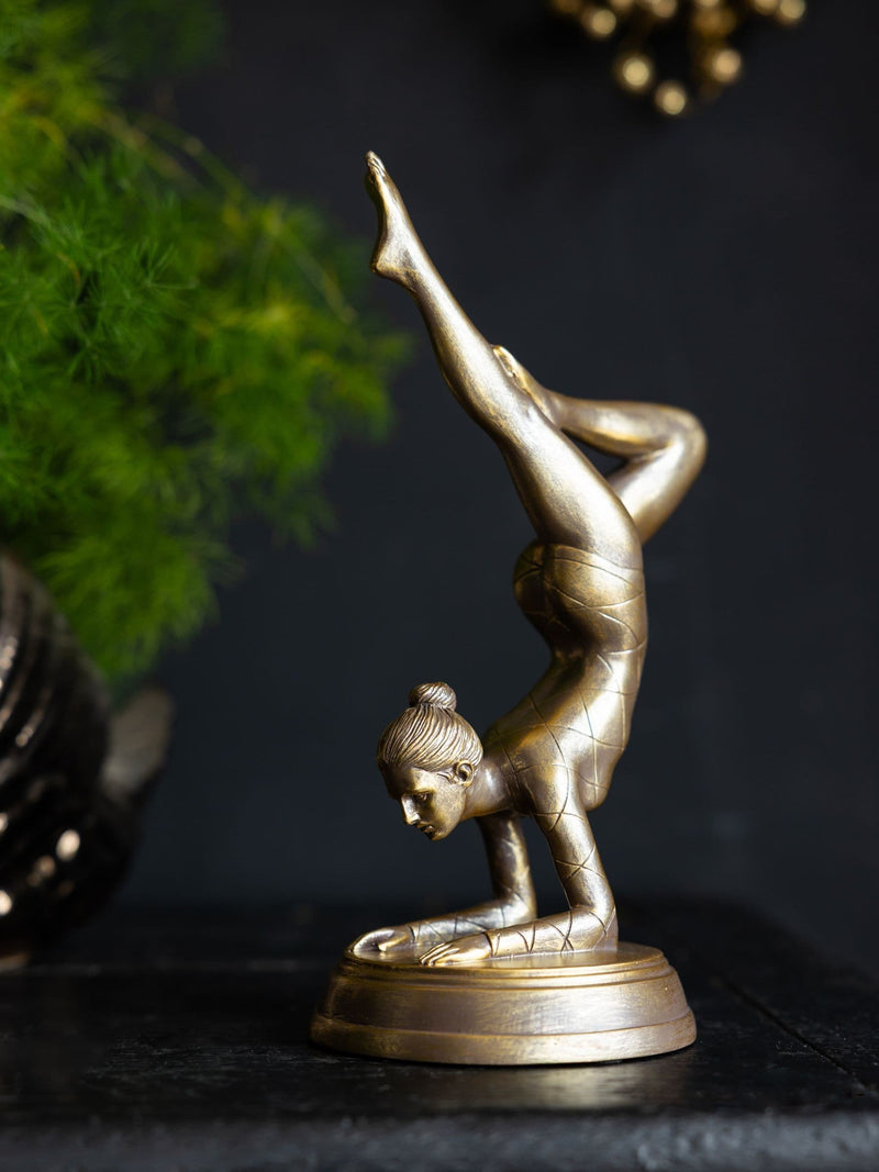 Rockett St George gold acrobat ornament 22.5cm, UK version
