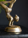 Rockett St George gold acrobat ornament 22.5cm, UK version