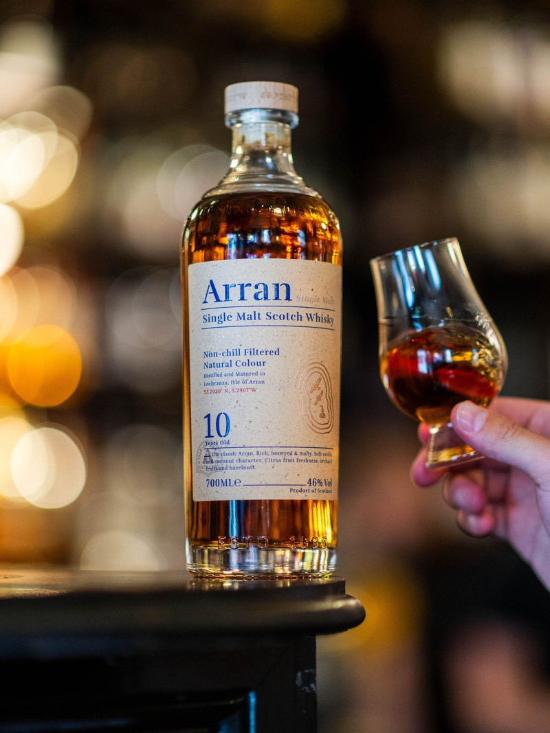 DrinksTime Arran 10 Year Old Single Malt Whisky - British product