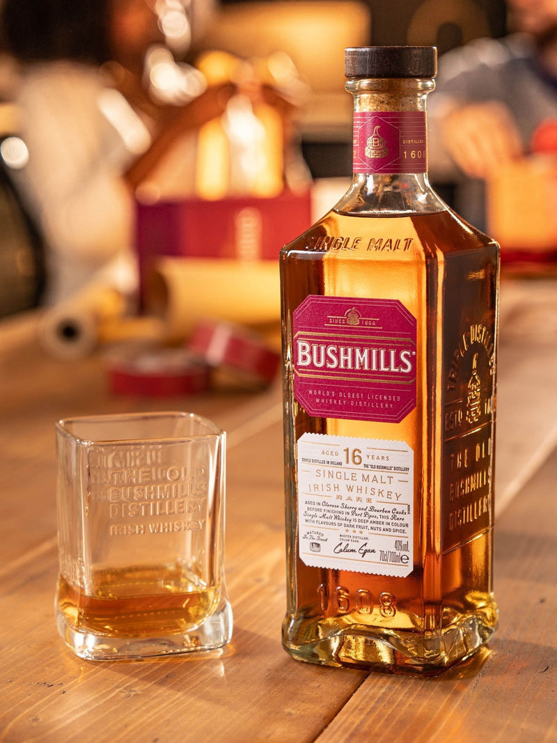 Bushmills 16 Year Old Malt Whiskey - British product