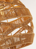 Searchlight Kaia woven rattan pendant light - British product
