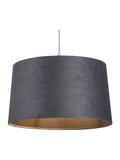 Searchlight charcoal grey pendant shade 40cm, imported from the UK