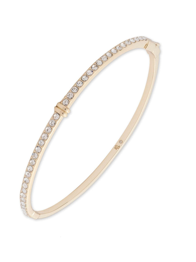 Lauren Ralph Lauren gold tone pave bangle bracelet, UK version