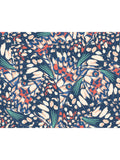 Origin Murals Navy Blue and Coral Butterfly Wings 2.8m x 3.5m Wall Mural