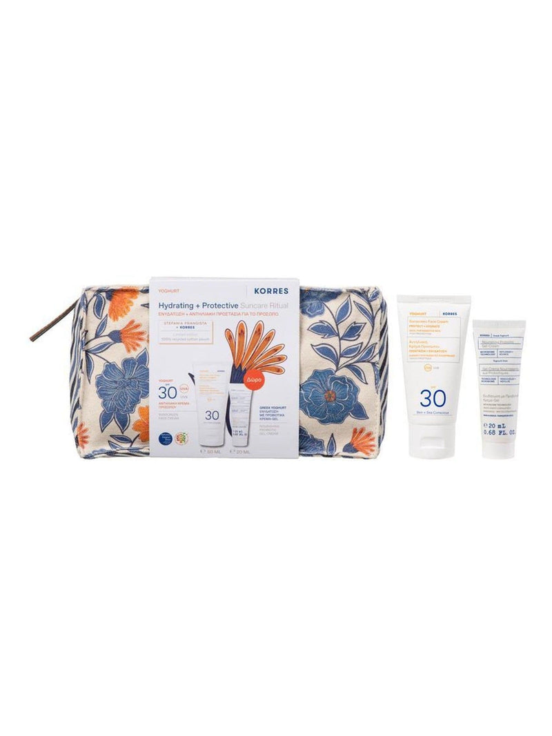 Korres Yoghurt Sunscreen Face Cream SPF 30 with Probiotic Gel, UK version