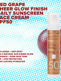 Korres Red Grape Sunscreen SPF50 and Black Pine Day Cream set, UK version