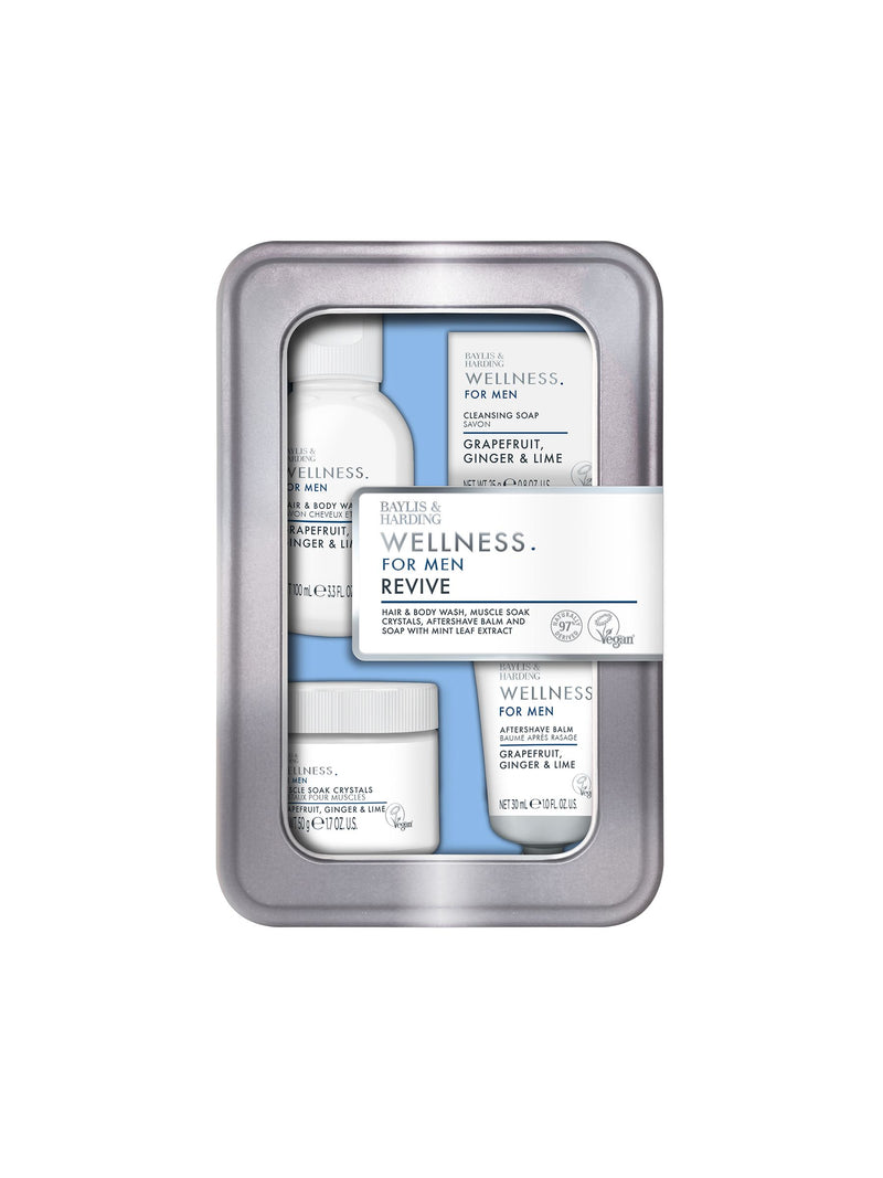 Baylis & Harding Wellness For Men grooming gift set - British product