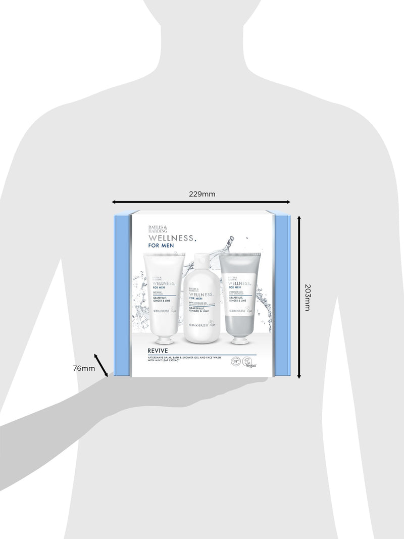 Baylis & Harding men's grooming gift set - British product