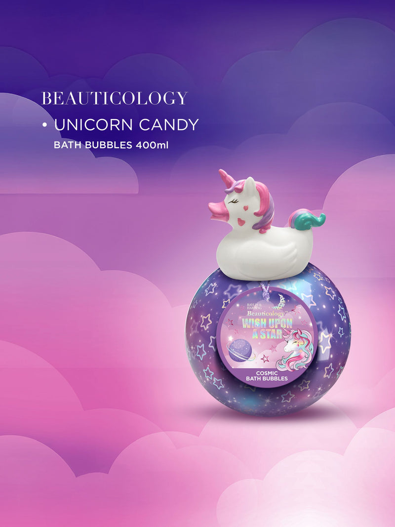 Baylis & Harding Cosmic Unicorn bath bubbles 400ml - British product