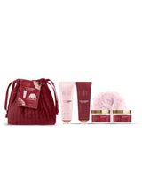 The Luxury Bathing Company Velvet Rose and Peony Weekend Escape Bath & Body Gift Set