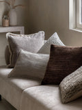 Gallery Home grey stitched cushion 40x60cm (British brand)