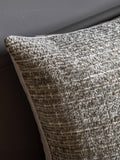 Gallery Home neutral chenille cushion 55cm, imported from the UK
