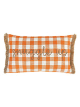 Next Gallery Home Orange Embroidered Snuggle Up Cushion 30x50cm- Buy online at McGrocer