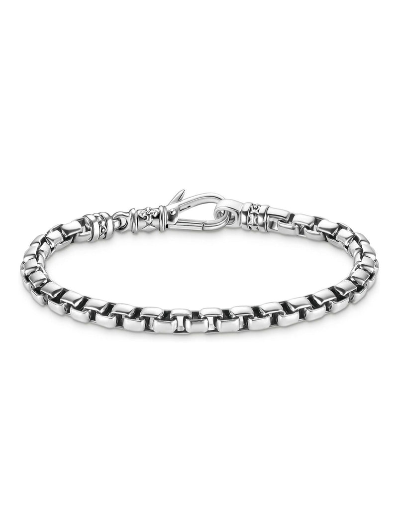 Thomas Sabo Silver Tone Box Chain Bracelet 18 cm (British brand)