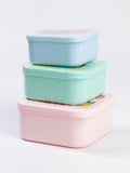 Pusheen women's multicoloured fresh fruits snack pot set, 3-piece (British brand)