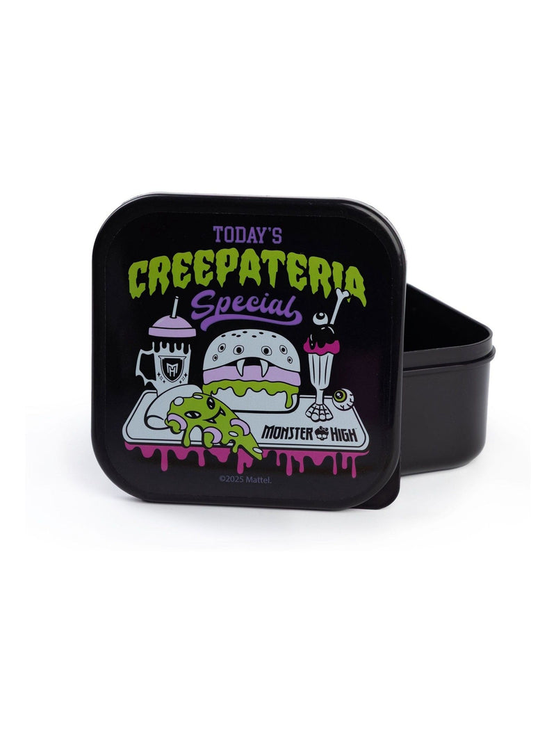 Monster High purple multicoloured snack pot set 3-piece (British brand)