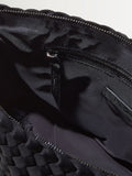 NAGHEDI black large Portofino cosmetic case bag, imported from the UK