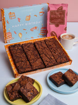 Next Cutter & Squidge Ultimate Fudge Brownies and Coffee Gift Set- Buy online at McGrocer