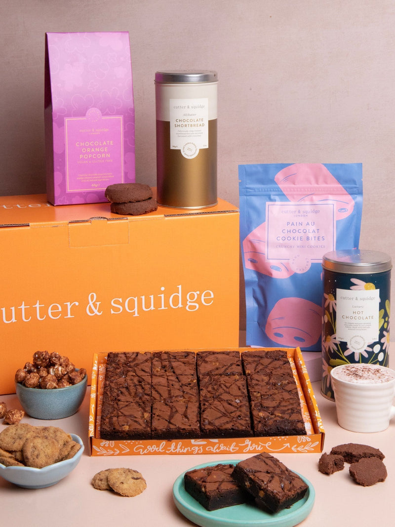 Cutter & Squidge Very Chocolatey Hamper - British product