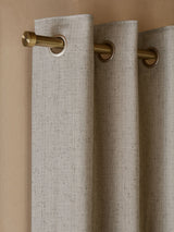 Next Light Natural Textured Slub Blackout Thermal Curtains- Buy online at McGrocer