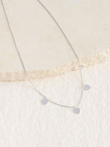 Next Silver Tone Sterling Heart Charm Necklace- Buy online at McGrocer