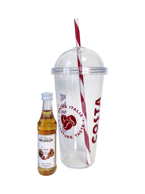Kimm & Miller Costa Iced Latte Gift Set with Caramel Syrup 50ml