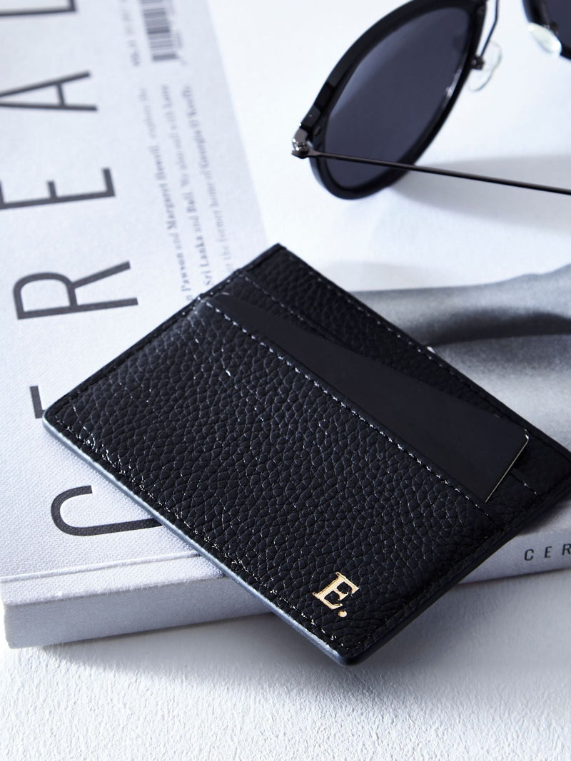 Koko Blossom personalised leather card holder (British brand)