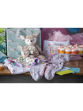 Aurora World Taggies Flora Fawn blanket 12 inch, UK version