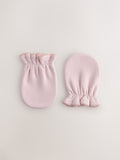 Baker by Ted Baker pink and white mittens 2 pack (British brand)