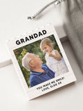 No Ordinary Gift personalised photo block 6.5 x 8cm, UK version