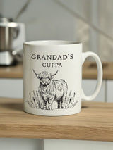Next PMC Personalised Black Highland Cow Ceramic Mug- Buy online at McGrocer
