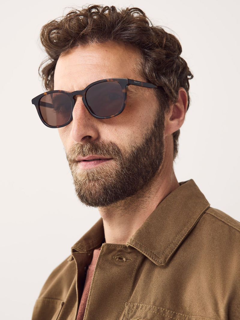 GANT dark havana classic sunglasses (British brand)