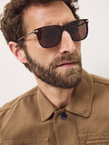 GANT brown square sunglasses dark havana, UK version