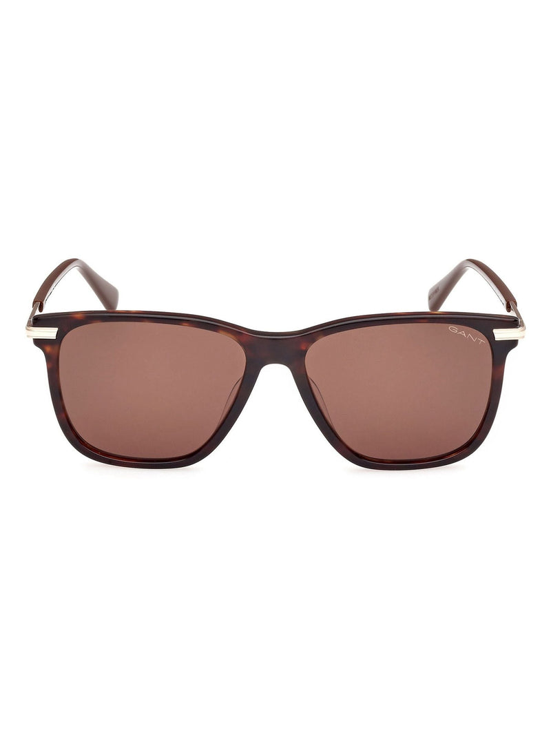 GANT brown square sunglasses dark havana, UK version
