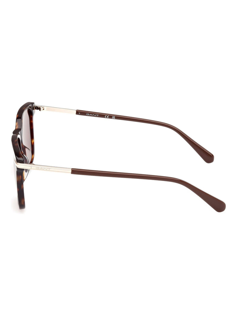 GANT brown square sunglasses dark havana, UK version