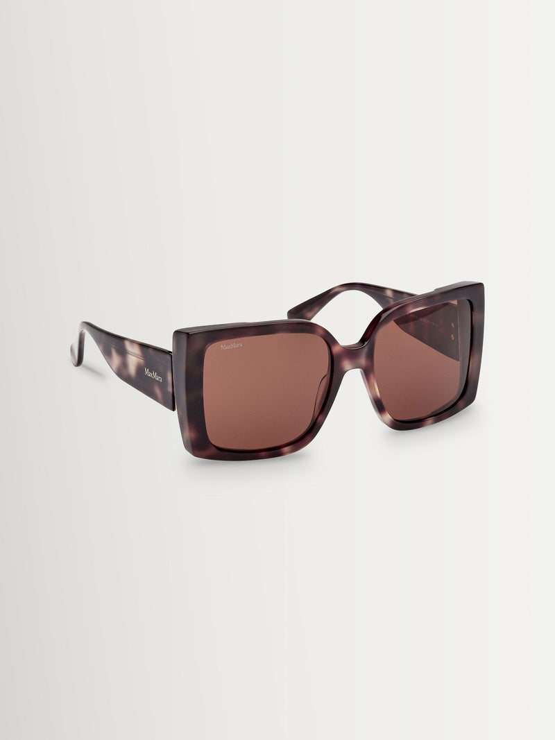Max Mara brown modern sunglasses filter category 3, UK version