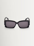 Max Mara Black Square sunglasses with shaped temples, UK version